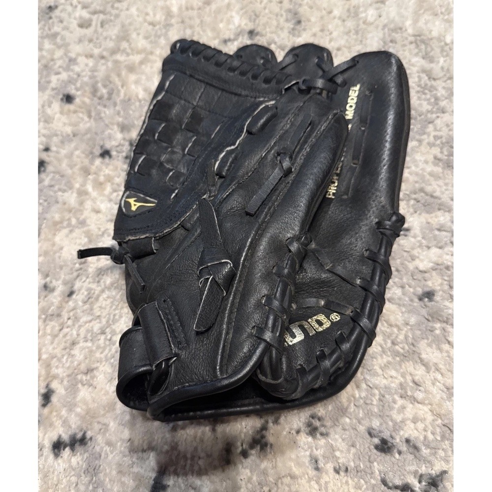 Mizuno MMX 122P 12" Baseball BLACK MENS  Glove (RHT) Professional Model